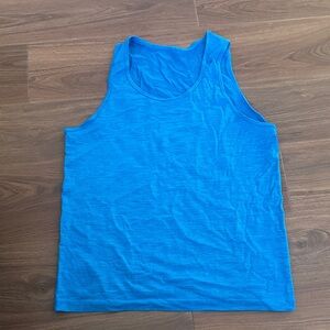 Lululemon Athletica Electric Blue Men's Tank Top